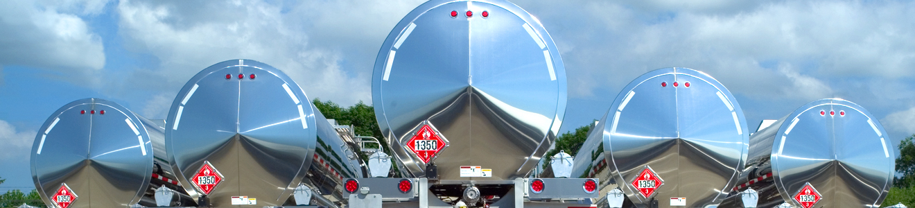 Tank Trailer for Sale in Parking Lot