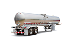 3A Sanitary Tank Trailer Stock Image