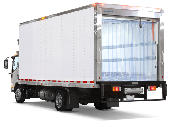 Refrigerated Freight Truck Body Stock Product Image