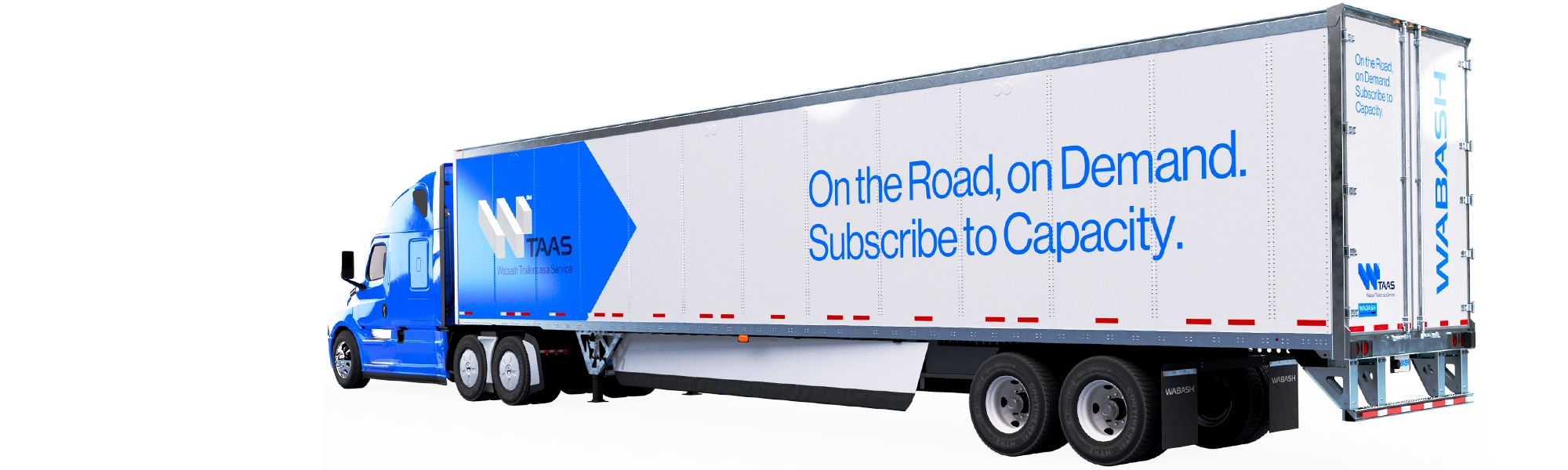 Wabash TaaS, Trailers as a Service, guarantees uptime and improves flexibility.
